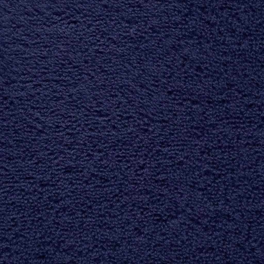 Premium Sauna Towels 4pcs Navy Blue 80x200cm 600gsm 100% Cotton