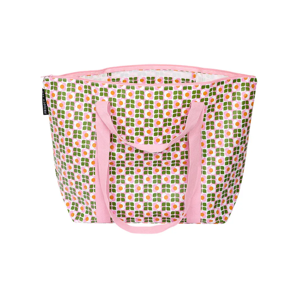 Project Ten Medium Zip Tote - Flower Field