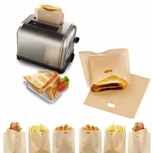 Reusable toast bags