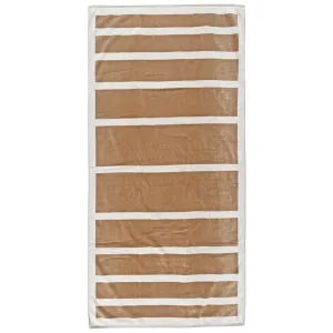 Reversible Framed Stripe Towel