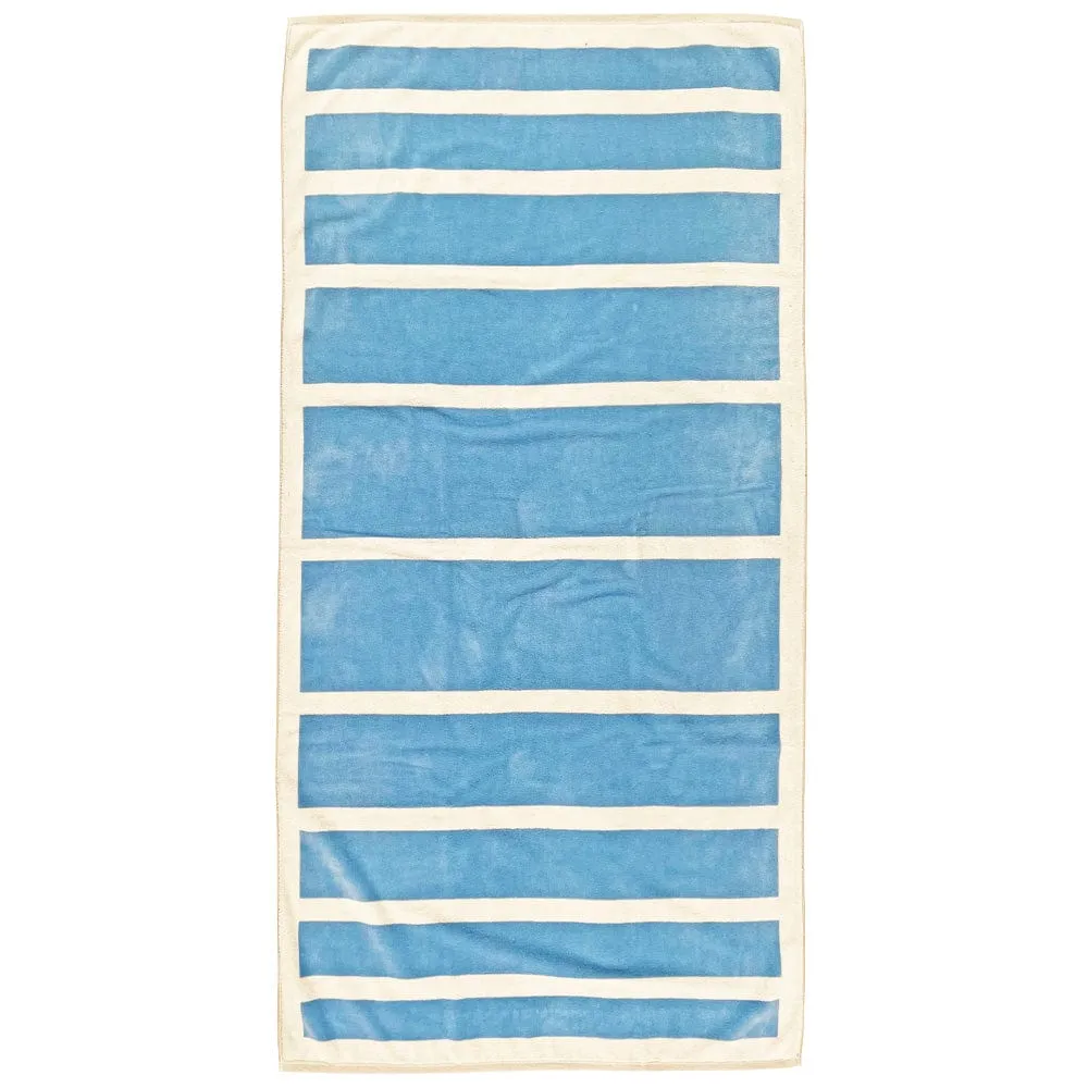 Reversible Framed Stripe Towel