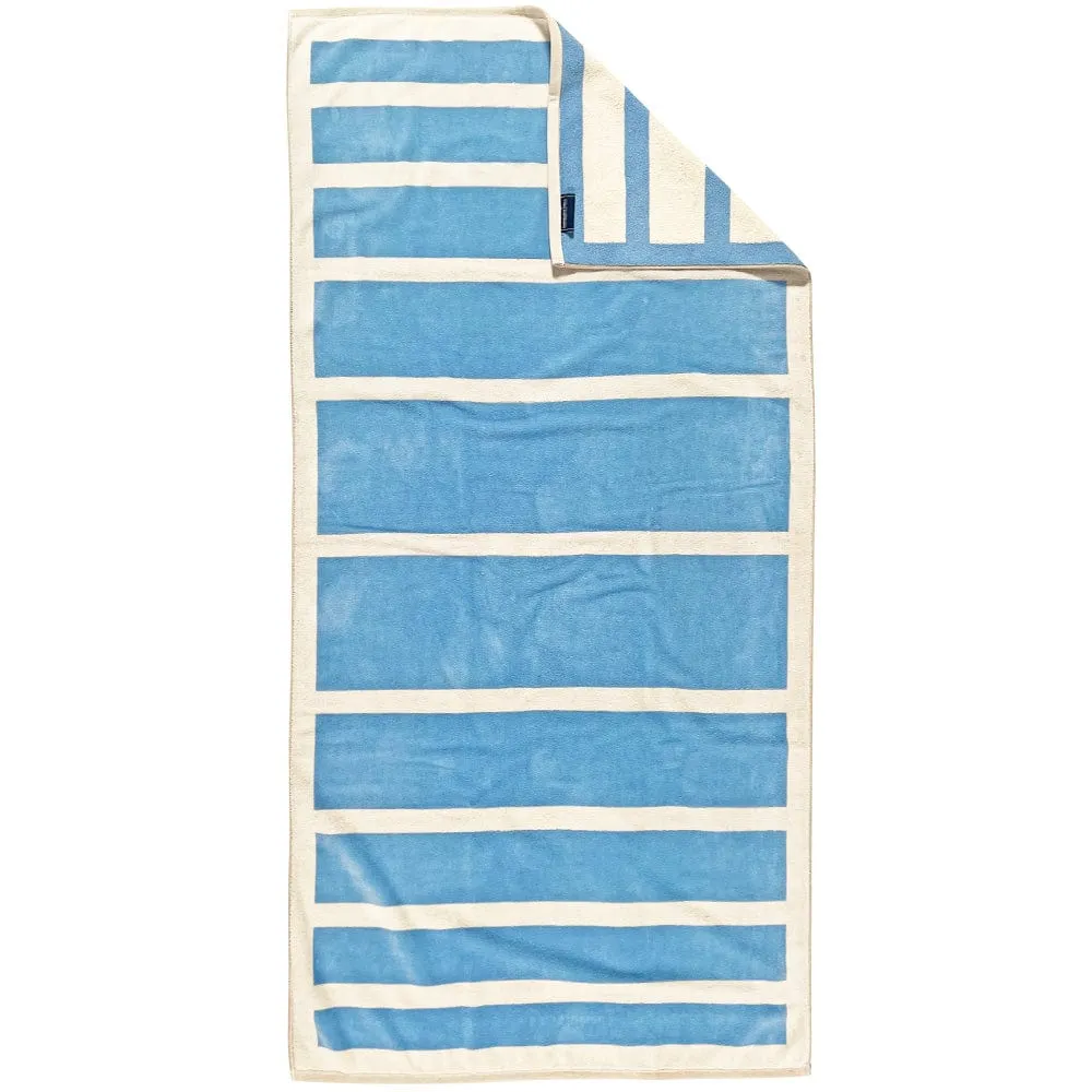 Reversible Framed Stripe Towel