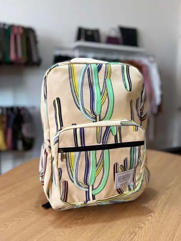 Royal BeeKeeper Vegan Backpack Cactus