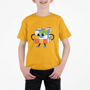 Rubik Cube-ik Boy's T Shirt for Kids D21