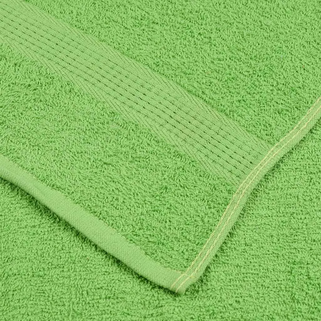 Sauna Towels 2 pcs Apple Green 80x200 cm 360 gsm 100% Cotton