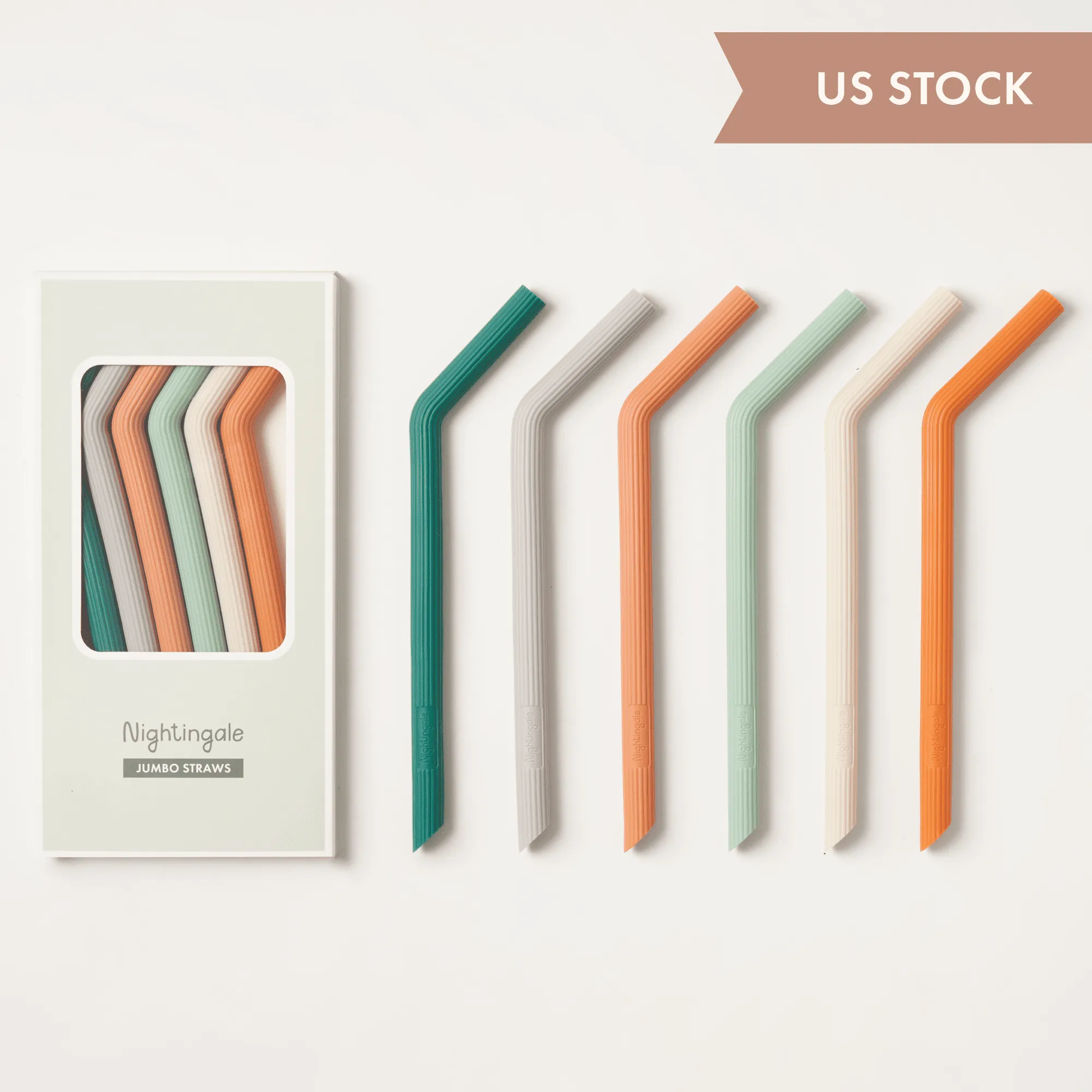 Silicone Jumbo Straws