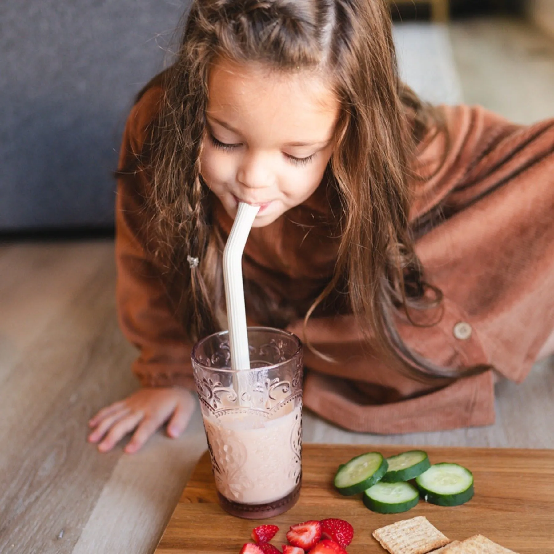 Silicone Jumbo Straws