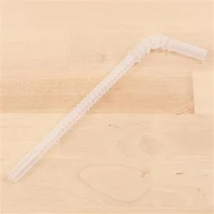 Single Clear Straw