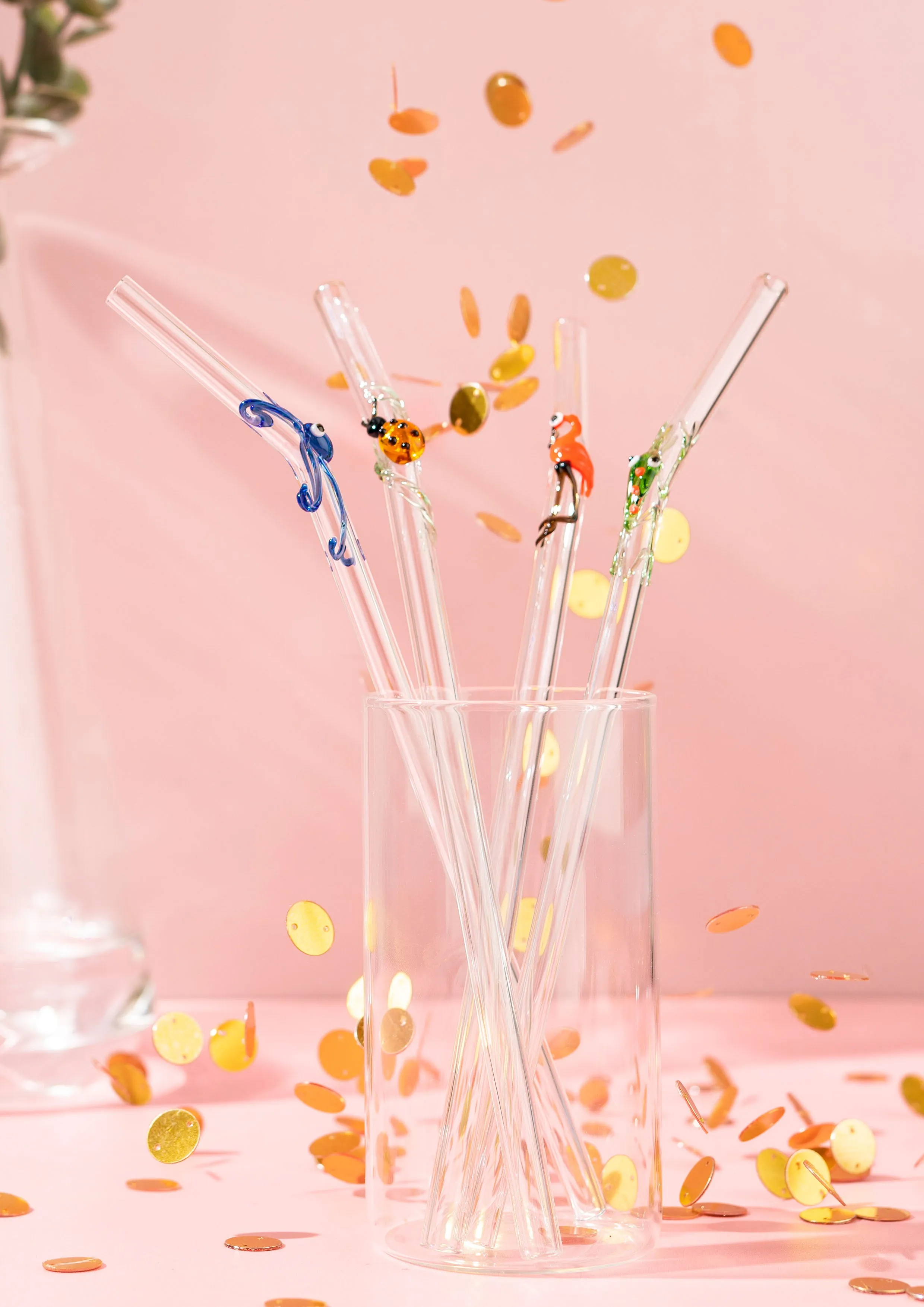 Straws ~ Quirky & Whimsical - set of 4