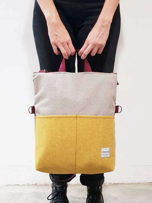 Vegan bag and backpack by Numon In Various Colours