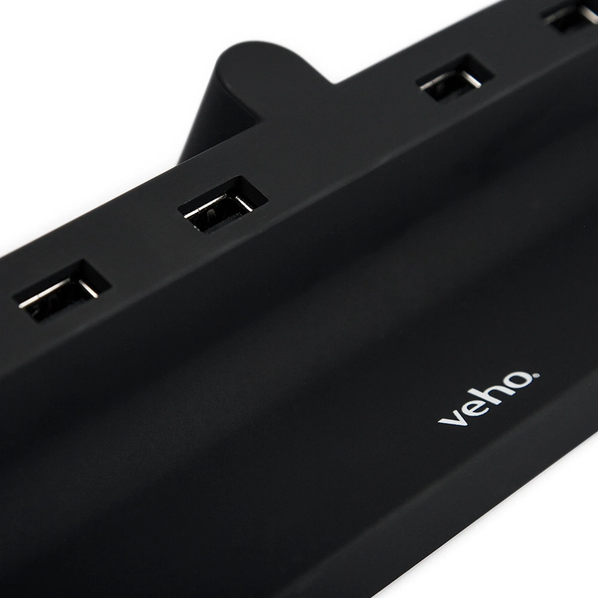 Veho TA-6 Desktop 6 Port USB Charging Hub with 2.4A Output – Black