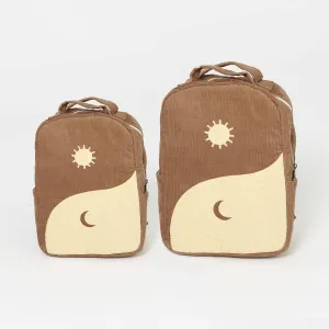 Yin Yang Organic Backpack - Chocolate